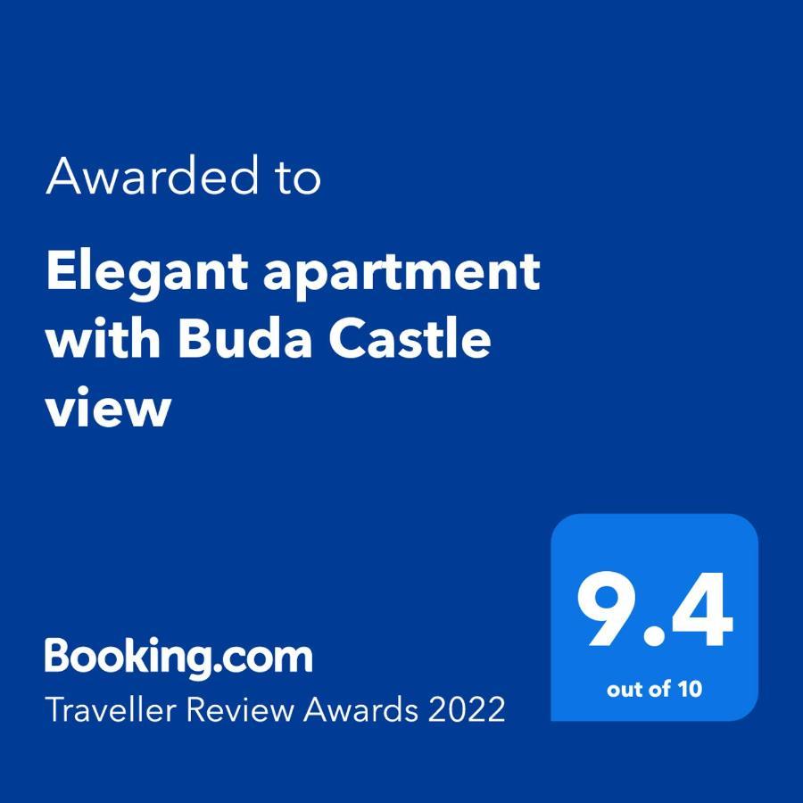 Elegant Apartment With Buda Castle View Boedapest Buitenkant foto
